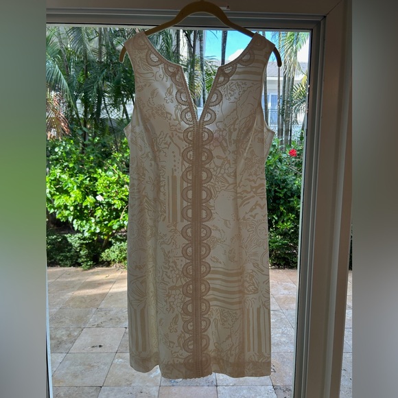 Lilly Pulitzer White Dress - Picture 1 of 4